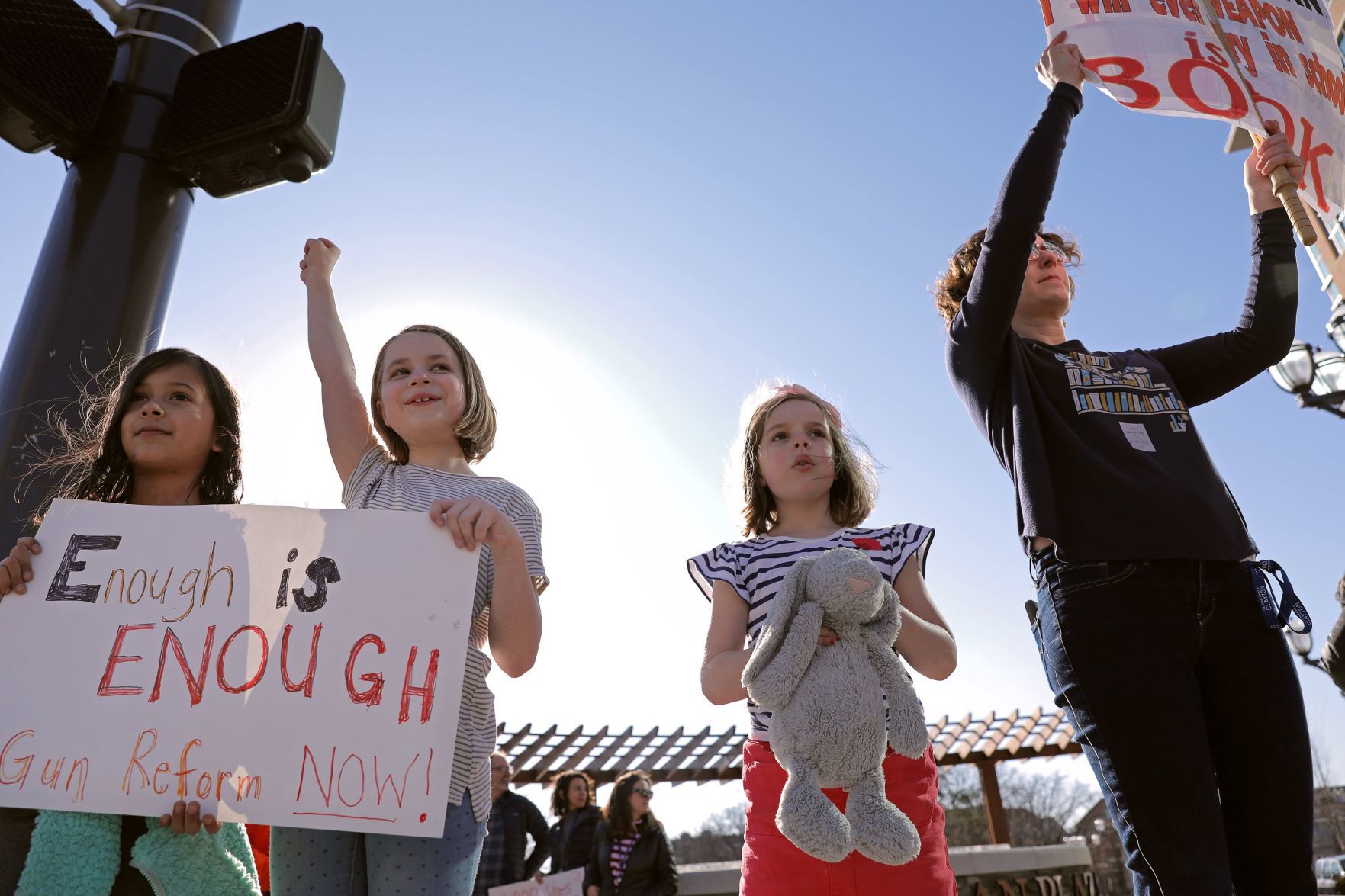 Teachers protest arming teachers as solution to gun violence in schools